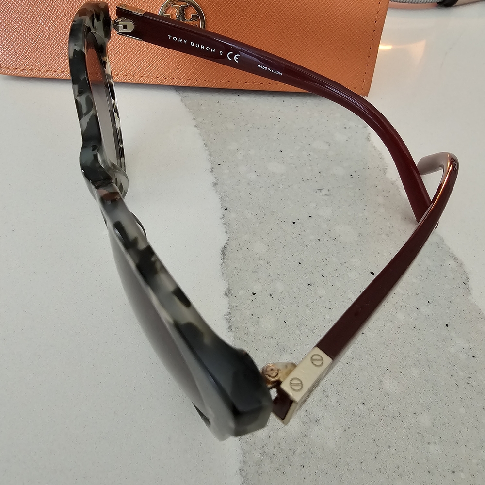 Tory Burch Tortoise Shell Sunglasses - Picture 5 of 13